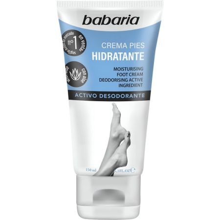 Babaria Hidratante Crema Pies Crema hidratante y reparadora evitan el mal olor para los pies y talones 150 ml