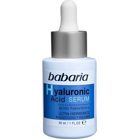 Babaria Hyaluronic Acid Serum Sérum ultrahidratante disminuye la flacidez efecto rellenador con ácido hialurónico 30 ml