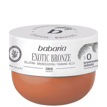 Babaria Exotic Bronze Coco Gelatina Bronceadora Gelatina bronceadora ideal para masajear la piel con aceite de coco