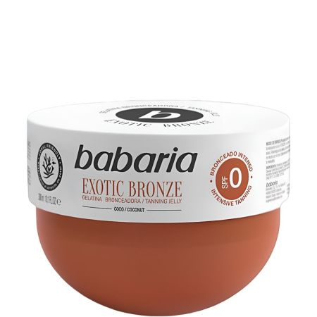 Babaria Exotic Bronze Coco Gelatina Bronceadora Gelatina bronceadora ideal para masajear la piel con aceite de coco