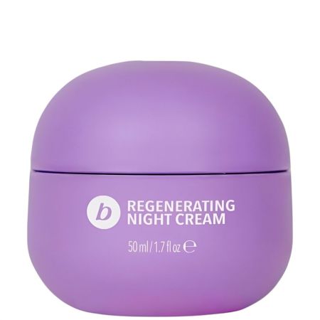 Babaria Neurobeauty Crema De Noche Regeneradora Crema facial de noche de textura ligera hidrata profundamente 24 horas revitalizando y mejorando el bienestar emocional 50 ml