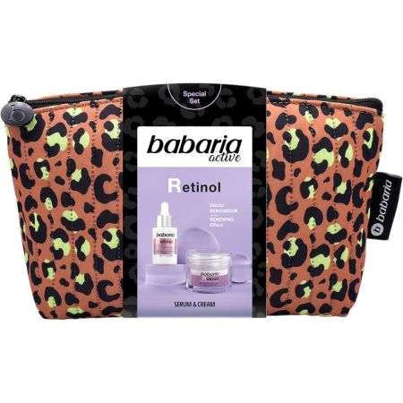Babaria Active Retinol Neceser Set Especial Tratamiento facial rejuvenecedor y renovador reduce arrugas mejorando la textura de la piel
