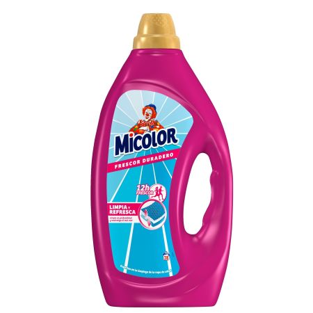 Micolor Detergente Frescor Duradero Detergente líquido limpia y protege con un frescor duradero