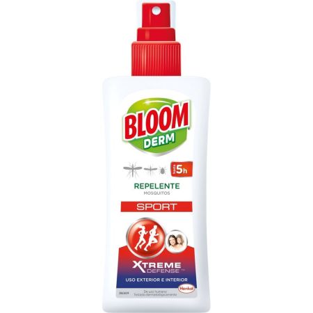 Bloom Derm Sport Repelente Repelente de insectos protege tu piel hasta 5 horas incluso en condiciones de sudor 100 ml