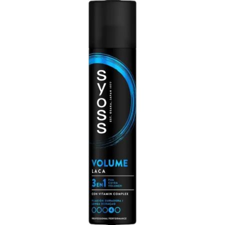 Syoss Volumen Lift Laca Nº4 Laca fijadora extrafuerte y no pegajosa aporta 48 horas de volumen 300 ml