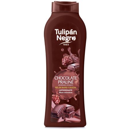 Tulipan Negro Chocolate Praliné Gel De Baño Y Ducha Gel de ducha antioxidante efecto estimulante 650 ml