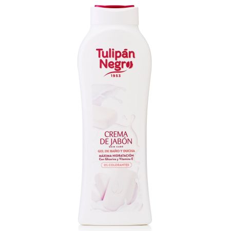 Tulipan Negro Crema De Jabón Gel De Baño Y Ducha Gel de ducha sin colorantes máxima hidratación 650 ml