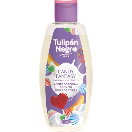 Tulipán Negro Candy Fantasy Aceite Corporal Aceite corporal perfumado para mujer 200 ml