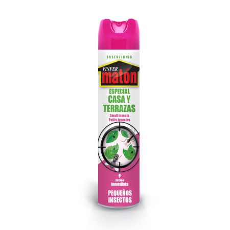 Vinfer Maton Especial Casas Y Terrazas Insecticida Insecticida para insectos voladores en hogar casas y terrazas 600 ml