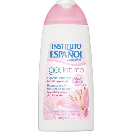 Instituto Español Gel Íntimo Uso Diario Gel de higiene íntima protege e hidrata para el cuidado e higiene femenina de uso diario 500 ml