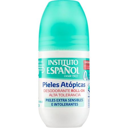 Instituto Español Pieles Atópicas Desodorante Roll-On Desodorante sin alcohol no irrita y alivia el picor 75 ml