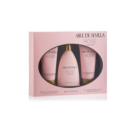 Aire De Sevilla Rosé For Her Estuche Eau de toilette para mujer 150 ml