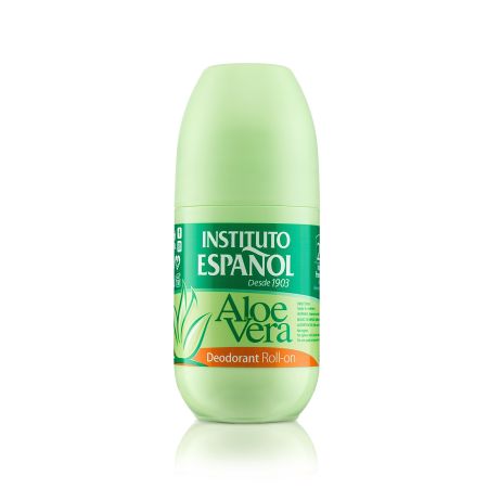 Instituto Español Aloe Vera Desodorante Roll-On Desodorante sin alcohol antitranspirante no irrita 75 ml