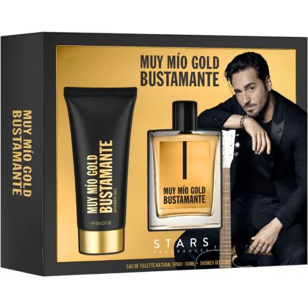 Bustamante Muy Mío Gold Estuche Eau de toilette para hombre 100 ml