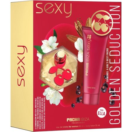 Pacha Ibiza Sexy Golden Seduction Estuche Eau de toilette para mujer 80 ml