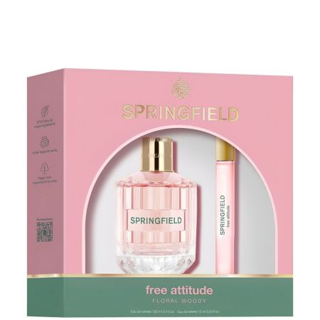 Springfield Free Attitude Estuche Eau de toilette para mujer 100 ml