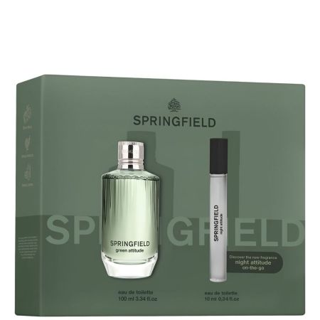 Springfield Green Attitude Estuche Eau de toilette para hombre 100 ml