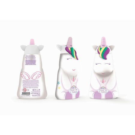 Eau My Unicorn 2 In 1 Shower Gel & Shampoo Gel de ducha y champú infantil con aromas afrutados y florales 400 ml