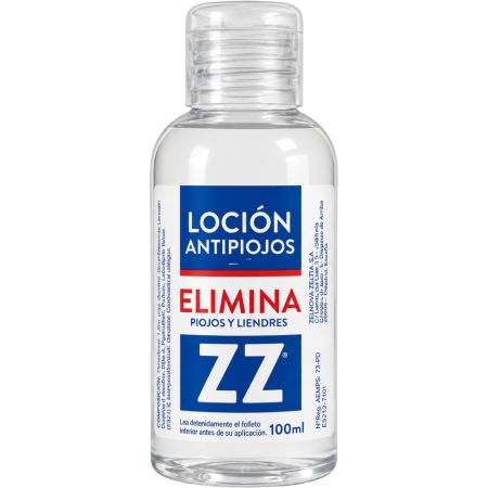 Zz Loción Antipiojos Elimina Piojos Y Liendres Loción pediculicida con permetrina 100 ml