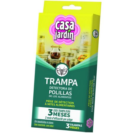 Casa Jardin Trampa Detectora De Polillas De Los Alimentos Trampa antipolillas protectora de allimentos no mancha ni huele ofreciendo hasta 3 meses de duración 3 uds