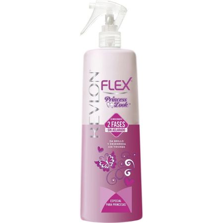 Flex Princess Look 2 Fases Sin Aclarado Acondicionador Acondicionador extrasuave aporta brillo y desenreda sin tirones 400 ml
