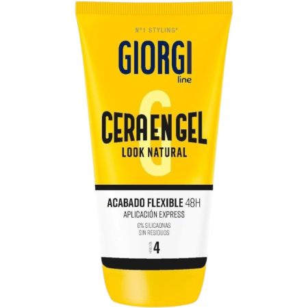 Giorgi  Cera capilar en gel fijacion nº 4 look natural ultra fuerte 145 ml