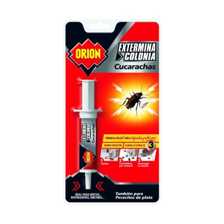 Orion Insecticida Extermina Colonia Cucarachas Insecticida ideal para grietas y rincones y actúa con efecto retardado sobre las cucarachas