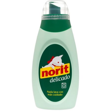 Norit Detergente Delicado A Máquina Detergente líquido ideal para lavar las prendas más delicadas cuida colores y protege fibras
