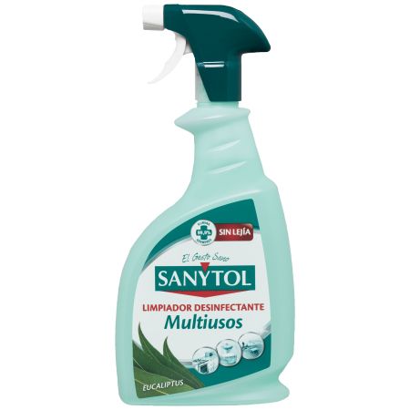 Sanytol Multiusos Limpiador Desinfectante Limpiador multiusos sin lejía elimina suciedad y desinfecta en profundidad 750 ml