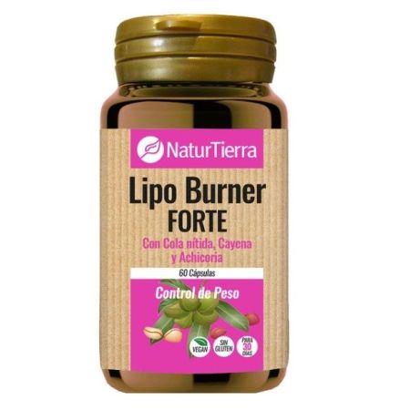 Naturtierra Complemento Alimenticio Lipo Burner Complemento alimenticio ayuda a mantener un peso ideal 60 uds
