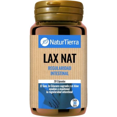 Naturtierra Lax Nat Complemento Alimenticio Complemento alimenticio ayuda a mantener la regularidad intestina 30 uds