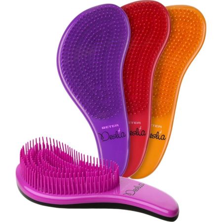 Beter Cepillo Detangling Deslía Cepillo desenredante sin tirones ni encrespamiento especialmente para cabellos rizados 1 ud