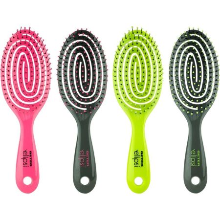 Beter Cepillo Detangling Elipsi Mini Cepillo permite desenredar sin tirones y elimina los nudos para medias melenas y cortas 1 ud
