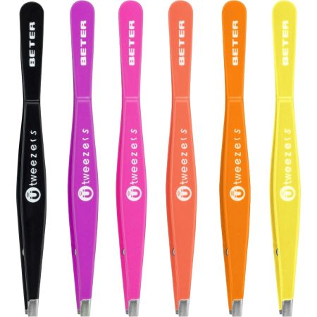 Beter Pinza De Depilar Magnética De Punta Recta Ü Tweezers Pinza de depilar proporciona un agarre perfecto y sin esfuerzo 1 ud