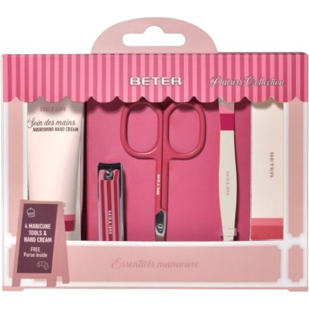 Beter Essentiels Manicure Plaisirs Collection Estuche Set de manicura ofrece uñas perfectas y manos suaves desde la comodidad de tu hogar
