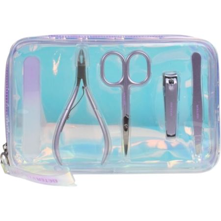 Beter Travel Set Manicure Glazed Colletion Set de manicura de viaje con herramientas básicas para unas uñas impecables estés donde estés