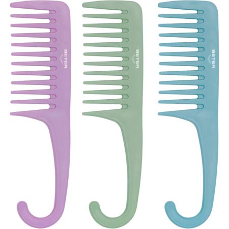 Beter Peine Escarpidor "Sweet" Peine ideal para desenredar peinar los rizos y aportar mayor volumen al cabello 1 ud