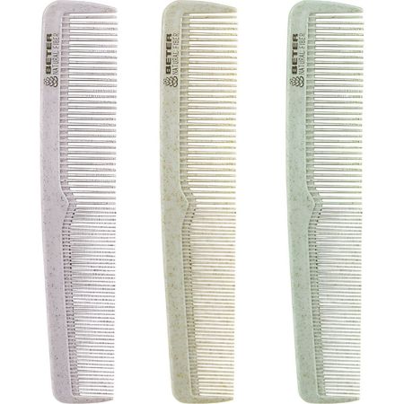 Beter Natural Fiber Peine Batidor Peine batidor a base de fibra de trigo natural material reciclado 1 ud