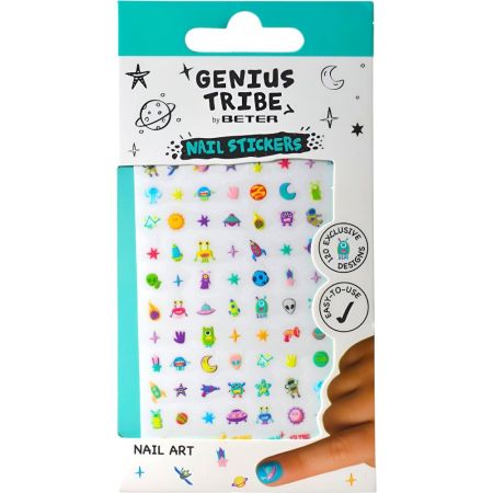 Beter Genius Tribe Nail Stickers Pegatinas para uñas muy fáciles de aplicar ideales para personalizar tus uñas con estilo único 120 uds