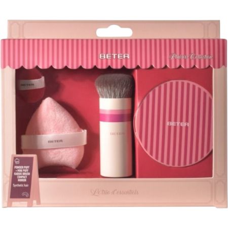 Beter Le Trio D'Essentiels Set Plaisirs Collection Set de brochas de maquillaje todo lo que necesitas para retocar tu maquillaje en cualquier momento