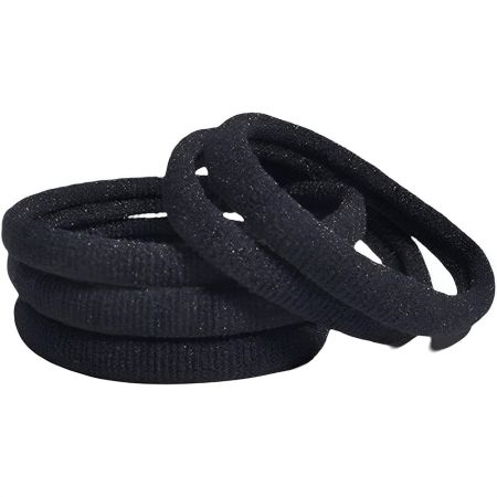 Beter Coleteros Clásicos Negros Trendy Classics Gomas para el cabello 6 uds