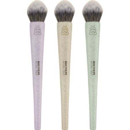 Beter Natural Fiber Brocha Yachiyo Brocha de maquillaje de pelo sintético biodegradable para colorete 1 ud