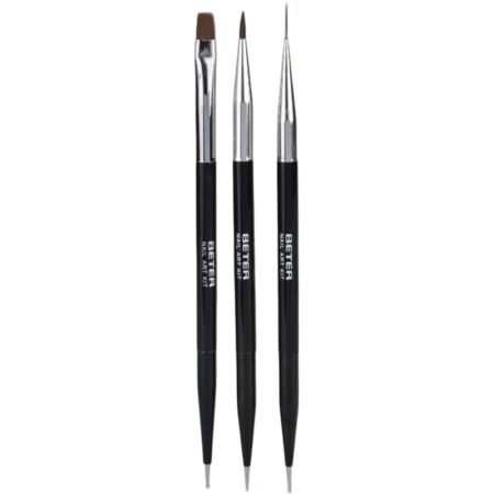 Beter Nail Art Kit Set de pinceles para decorar uñas crea desde los detalles más delicados hasta los diseños más elaborados