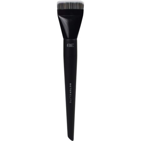 Beter Elite Brocha Extraplana Maquillaje Fluido Nº 24 Brocha de maquillaje ideal para aplicar base líquida o en crema con precisión