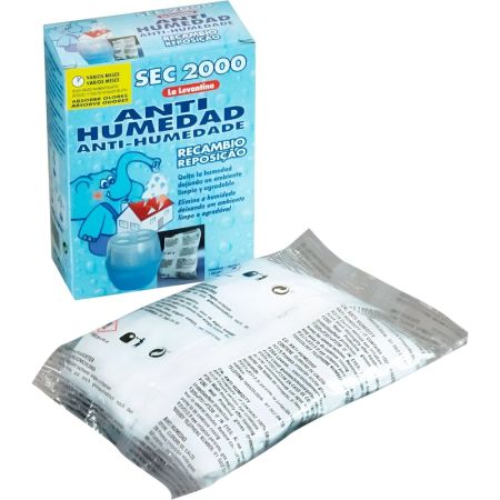 Sec-2000 Anti Humedad Recambio Elimina la humedad creando un ambiente limpio y un agradable olor 450 gr