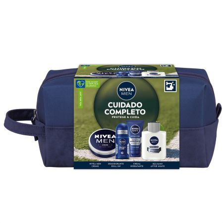 Nivea Men Protege & Cuida Cuidado Completo Neceser Rutina de baño hidratante nutritiva y protectora para el cuidado de la piel
