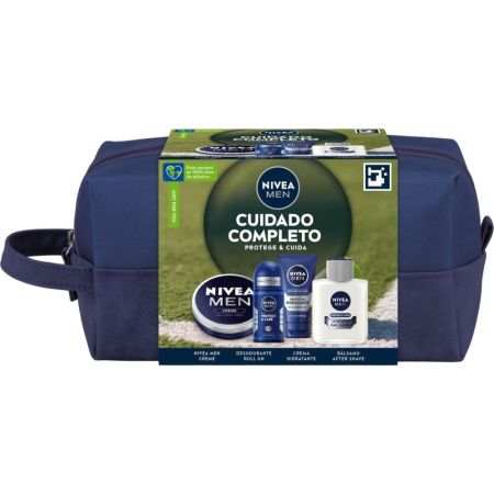 Nivea Men Protege & Cuida Cuidado Completo Neceser Rutina de baño hidratante nutritiva y protectora para el cuidado de la piel