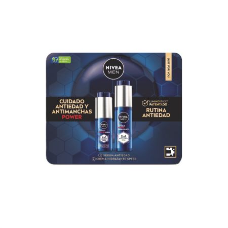 Nivea Men Active Power Antiedad Estuche Tratamiento antimanchas y antiedad nº1 para un aspecto más joven en 4 semanas