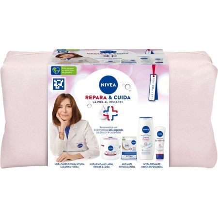 Nivea Repara & Cuida La Piel Al Instante Neceser Tratamiento repara visiblemente los signos de la sequedad durante 72 horas