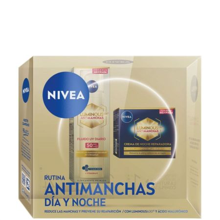 Nivea Luminous 630º Antimanchas Estuche Tratamiento antimanchas reductor y preventivo con luminous 630º y ácido hialurónico